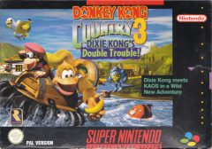 Donkey Kong Country 3: Dixie Kong's Double Trouble! for the Super Nintendo Front Cover Box Scan