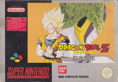 Dragon Ball Z for the Super Nintendo Front Cover Box Scan