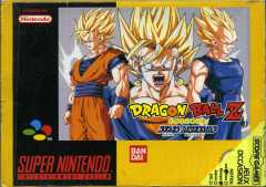 Dragon Ball Z: Hyper Dimension for the Super Nintendo Front Cover Box Scan