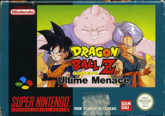 Dragon Ball Z: Ultime Menace for the Super Nintendo Front Cover Box Scan