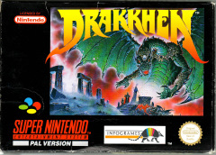 Drakkhen for the Super Nintendo Front Cover Box Scan