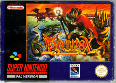 Equinox for the Super Nintendo Front Cover Box Scan