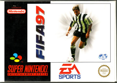 FIFA 97 for the Super Nintendo Front Cover Box Scan