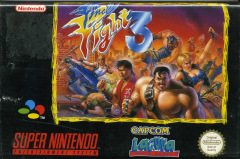 Final Fight 3 for the Super Nintendo Front Cover Box Scan