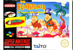 The Flintstones: The Treasure of Sierra Madrock for the Super Nintendo Front Cover Box Scan