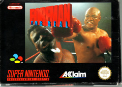 Foreman for Real for the Super Nintendo Front Cover Box Scan