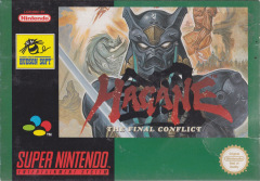 Hagane: The Final Conflict for the Super Nintendo Front Cover Box Scan
