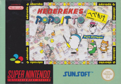 Hebereke's Popoitto for the Super Nintendo Front Cover Box Scan