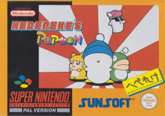 Hebereke's Popoon for the Super Nintendo Front Cover Box Scan