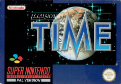 Illusion of Time for the Super Nintendo Front Cover Box Scan
