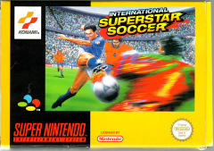 International Superstar Soccer for the Super Nintendo Front Cover Box Scan