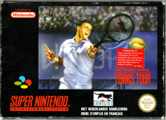 International Tennis Tour for the Super Nintendo Front Cover Box Scan