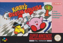 Kirby's Dream Course for the Super Nintendo Front Cover Box Scan