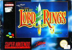 J.R.R. Tolkien's The Lord of the Rings: Volume 1 for the Super Nintendo Front Cover Box Scan