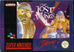 The Lost Vikings II: Norse by Norsewest for the Super Nintendo Front Cover Box Scan