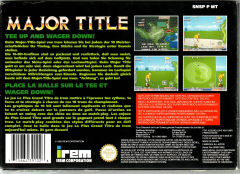 Scan of Major Title