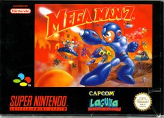 Mega Man 7 for the Super Nintendo Front Cover Box Scan