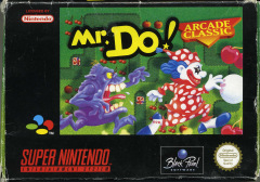 Mr. Do! for the Super Nintendo Front Cover Box Scan