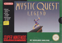 Mystic Quest Legend for the Super Nintendo Front Cover Box Scan