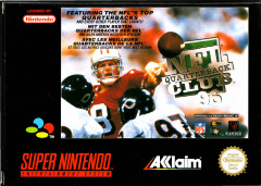 NFL Quarterback Club 96 for the Super Nintendo Front Cover Box Scan
