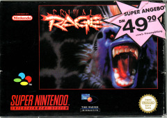 Primal Rage for the Super Nintendo Front Cover Box Scan