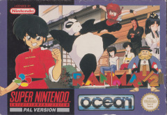 Ranma 1/2 for the Super Nintendo Front Cover Box Scan