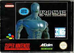 Rise of the Robots for the Super Nintendo Front Cover Box Scan