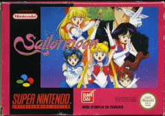 Sailormoon for the Super Nintendo Front Cover Box Scan