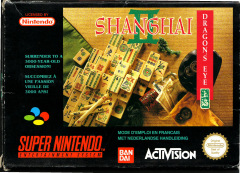 Shanghai II: Dragon's Eye for the Super Nintendo Front Cover Box Scan