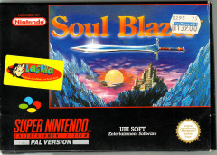 Soul Blazer for the Super Nintendo Front Cover Box Scan