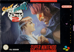 Street Fighter Alpha 2 for the Super Nintendo Front Cover Box Scan