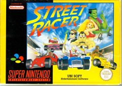 Street Racer for the Super Nintendo Front Cover Box Scan