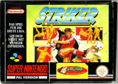 Striker for the Super Nintendo Front Cover Box Scan