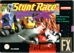 Stunt Race FX for the Super Nintendo Front Cover Box Scan