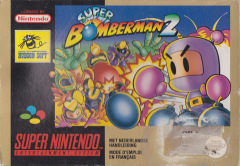 Super Bomberman 2 for the Super Nintendo Front Cover Box Scan