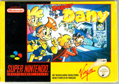 Super Dany for the Super Nintendo Front Cover Box Scan