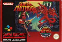 Super Metroid for the Super Nintendo Front Cover Box Scan