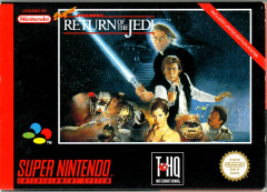 Super Star Wars: Return of the Jedi for the Super Nintendo Front Cover Box Scan