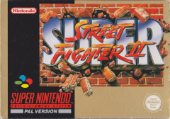 Super Street Fighter II for the Super Nintendo Front Cover Box Scan