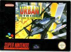 Urban Strike: The Sequel to Jungle Strike for the Super Nintendo Front Cover Box Scan