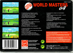 Scan of World Masters Golf: Competition Edition