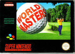World Masters Golf: Competition Edition for the Super Nintendo Front Cover Box Scan