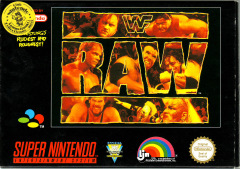 WWF Raw for the Super Nintendo Front Cover Box Scan