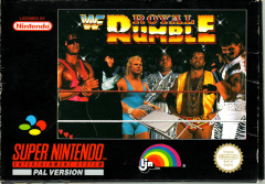 WWF Royal Rumble for the Super Nintendo Front Cover Box Scan