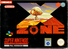 X Zone for the Super Nintendo Front Cover Box Scan