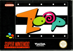 Zoop for the Super Nintendo Front Cover Box Scan