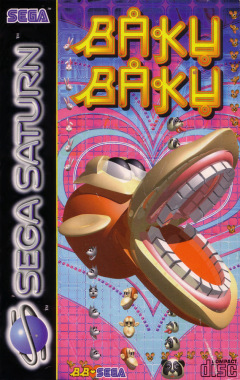 Baku Baku  for the Sega Saturn Front Cover Box Scan