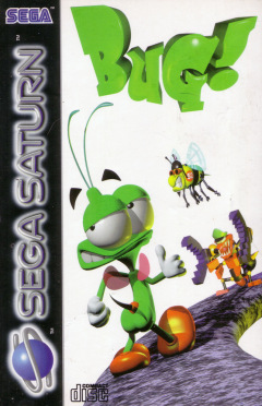 Bug! for the Sega Saturn Front Cover Box Scan
