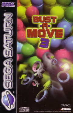 Bust-A-Move 3 for the Sega Saturn Front Cover Box Scan