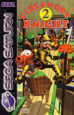 Clockwork Knight 2 for the Sega Saturn Front Cover Box Scan
